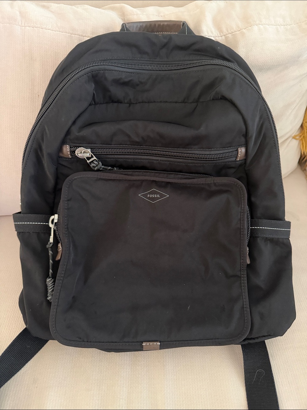 Fossil Black Everyday Nylon Backpack